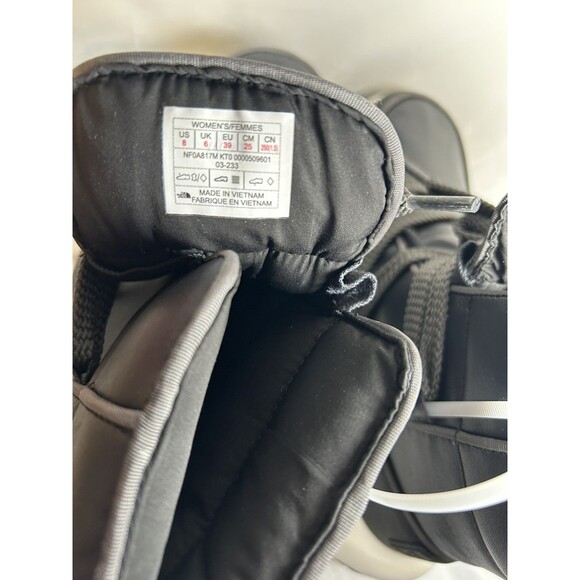 North Face Halseigh ThermoBall Waterproof Snow Winter Platform Boots Womens  8 - Picture 6 of 12